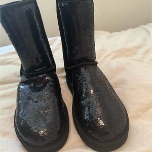 Black Sequin UGGs brand new! Never worn!